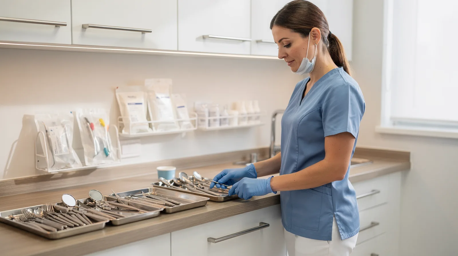 Dentistry remains a constantly in-demand field as more Americans prioritize oral health.; Dental hygienists
